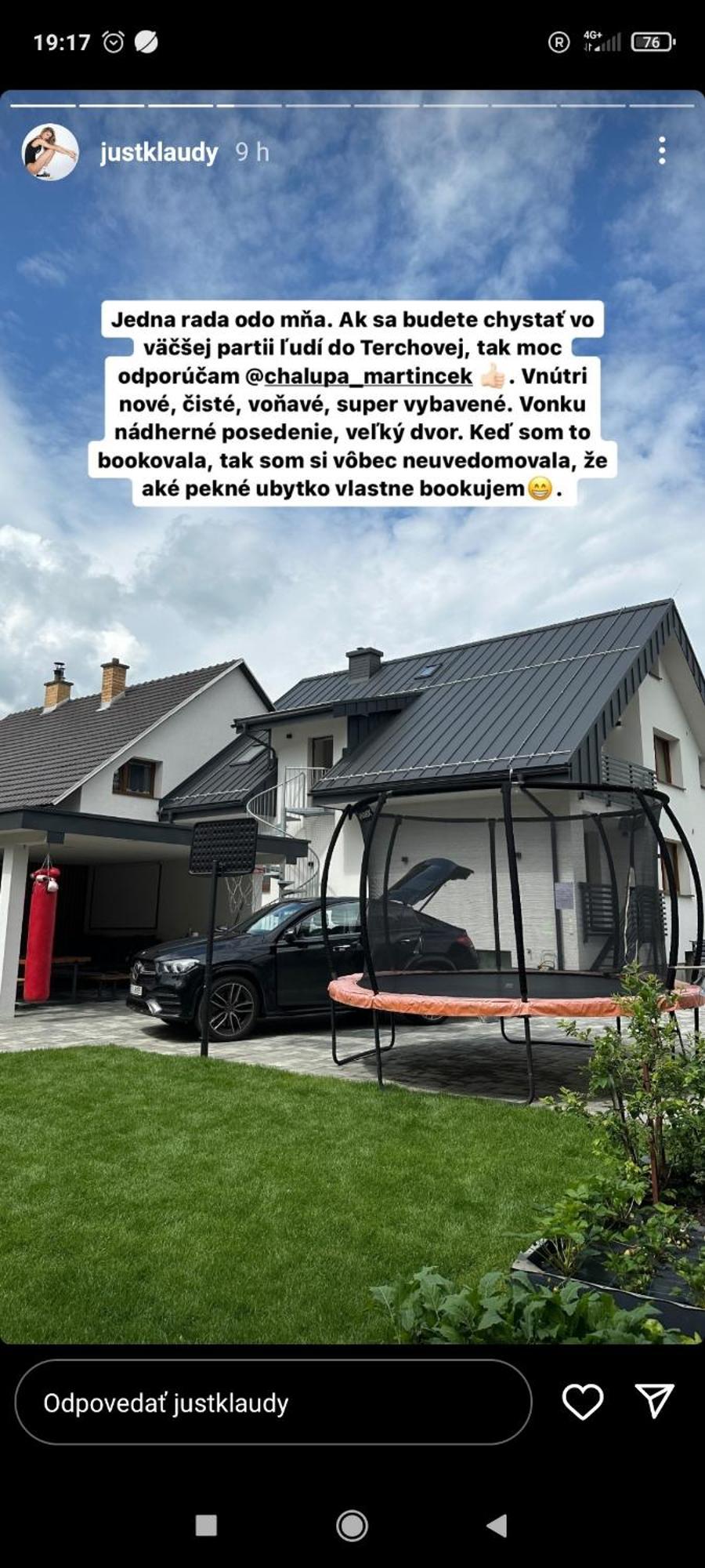 Chalupa Martincek Terhely Kültér fotó